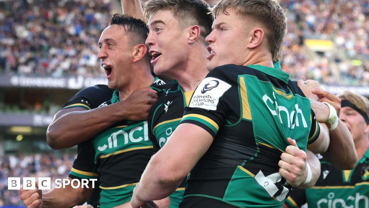 Finale Champions Cup - Northampton Saints face à Bordeaux-Bègles