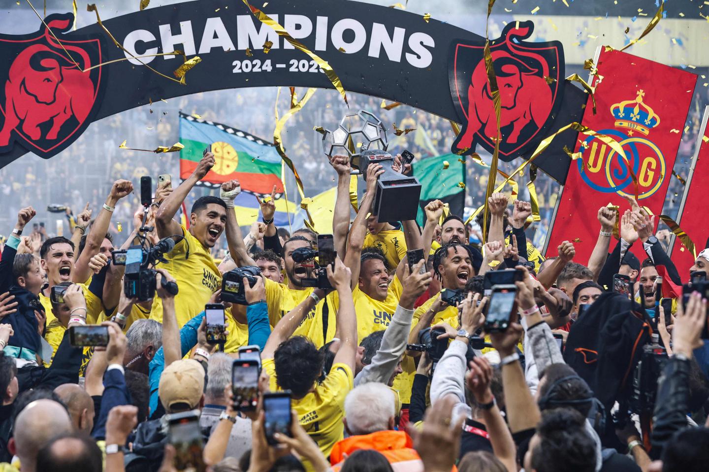 Football - L’Union Saint-Gilloise championne de Belgique 2025