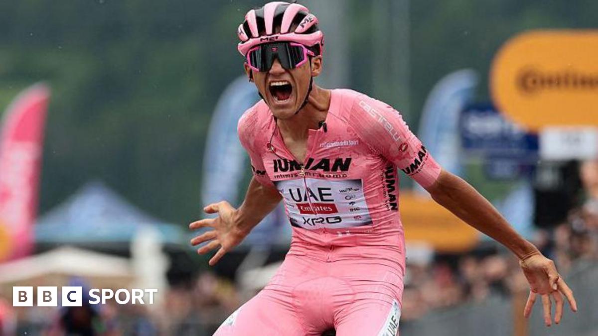 Giro d-Italia 2025 - Del Toro remporte l-étape 17 et mène le classement