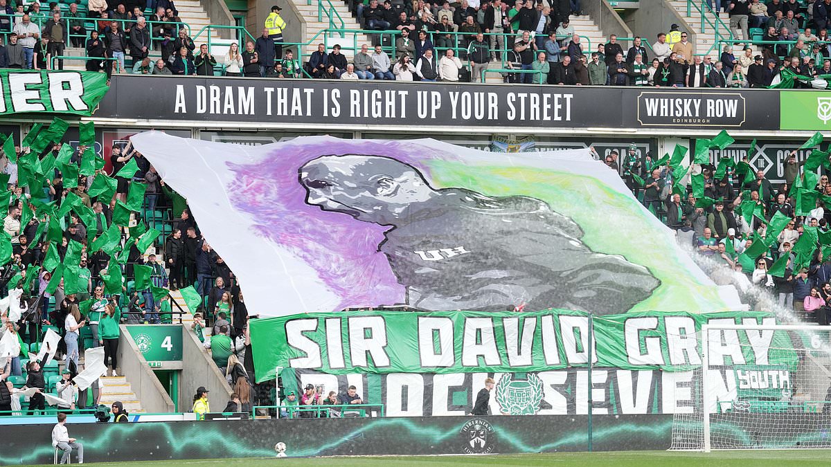 Hibs célèbre David Gray - une unité exemplaire au cœur du football écossais