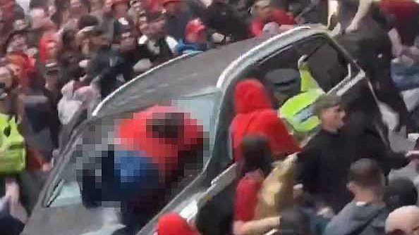 Incident à Liverpool - 47 blessés lors de la parade trophée