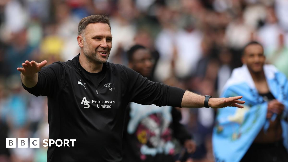 John Eustace - ambitions Premier League pour Derby County
