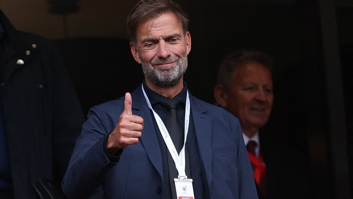 Jurgen Klopp célèbre le titre de Liverpool en Premier League