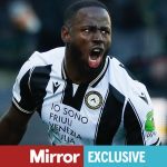 Keinan Davis- héros d’Udinese après un départ difficile de Stevenage