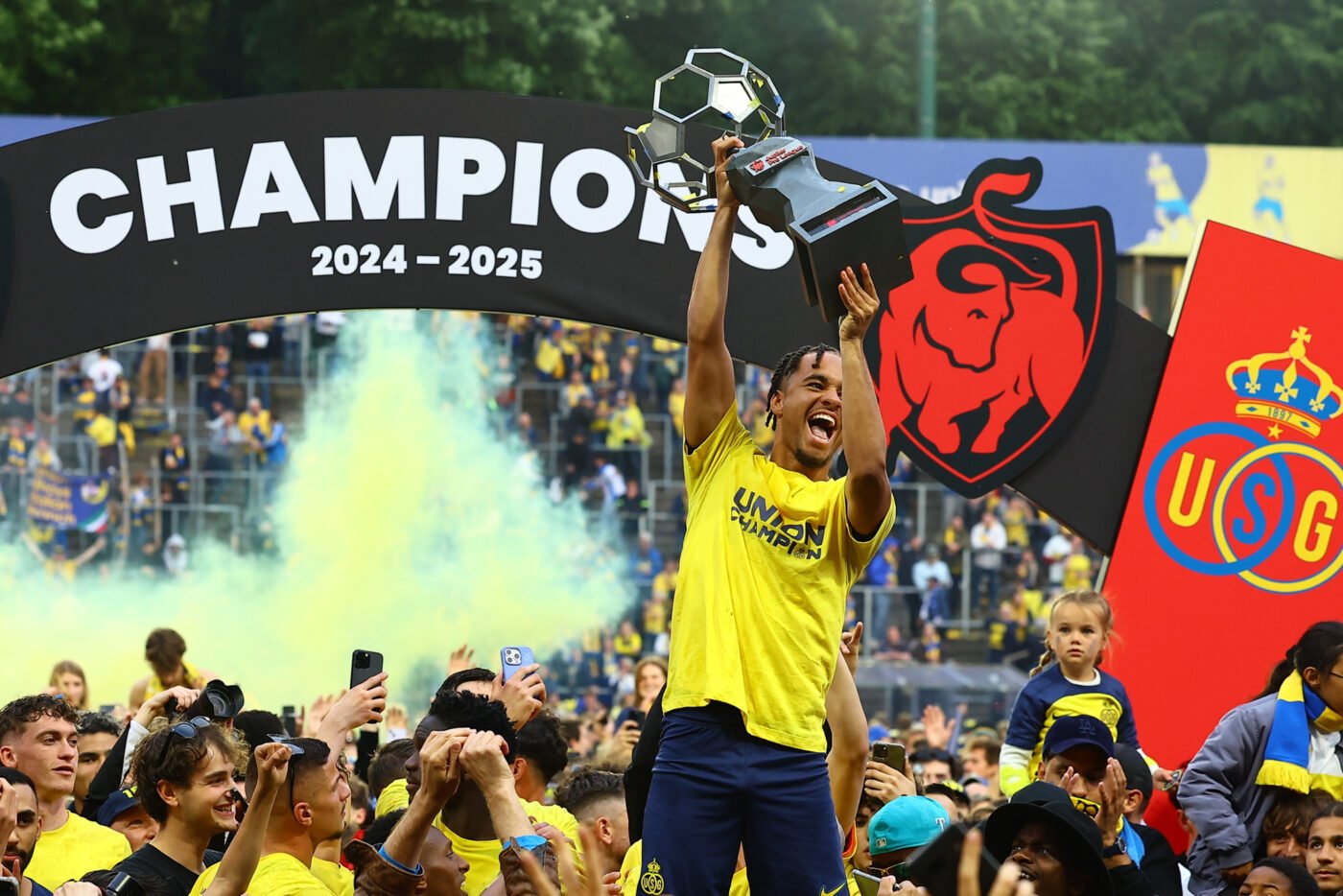 L’Union saint-gilloise championne de Belgique pour la 1ère fois depuis 1935