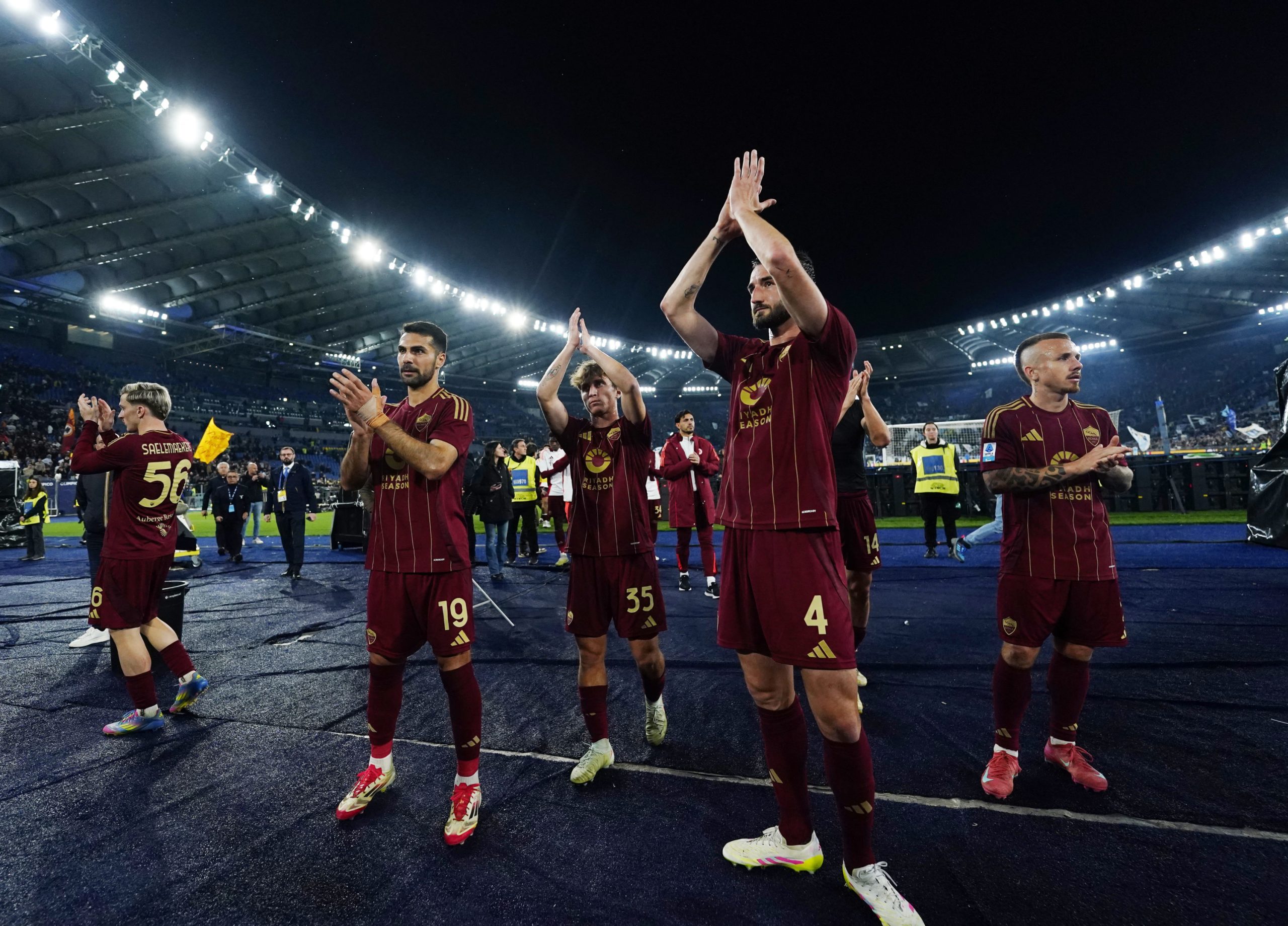 Lazio et AS Rome - Match nul au derby romain de Serie A