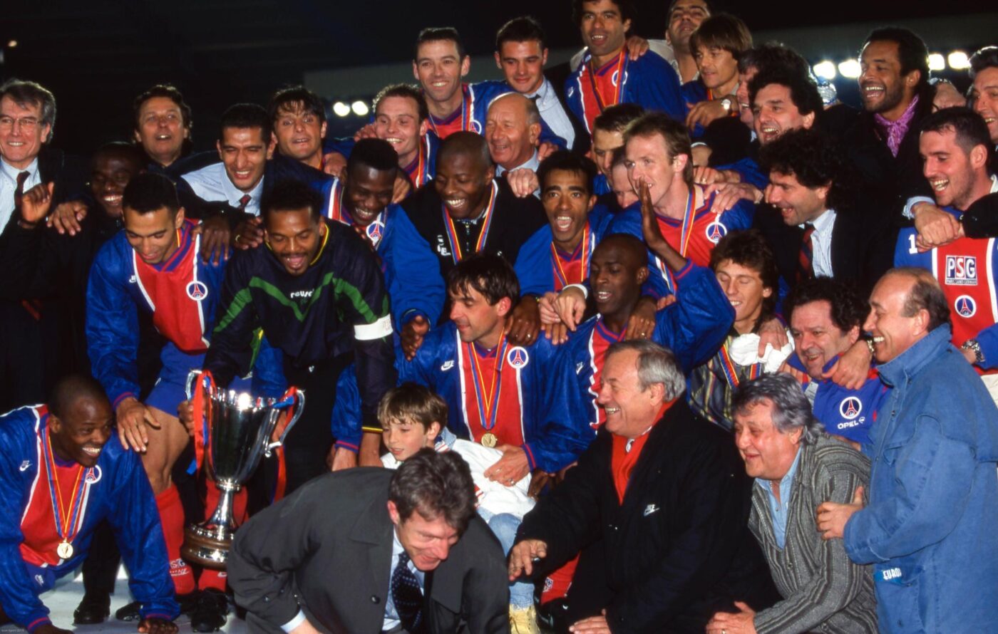 Le PSG 1996 face à celui de 2025 - expérience et jeunesse