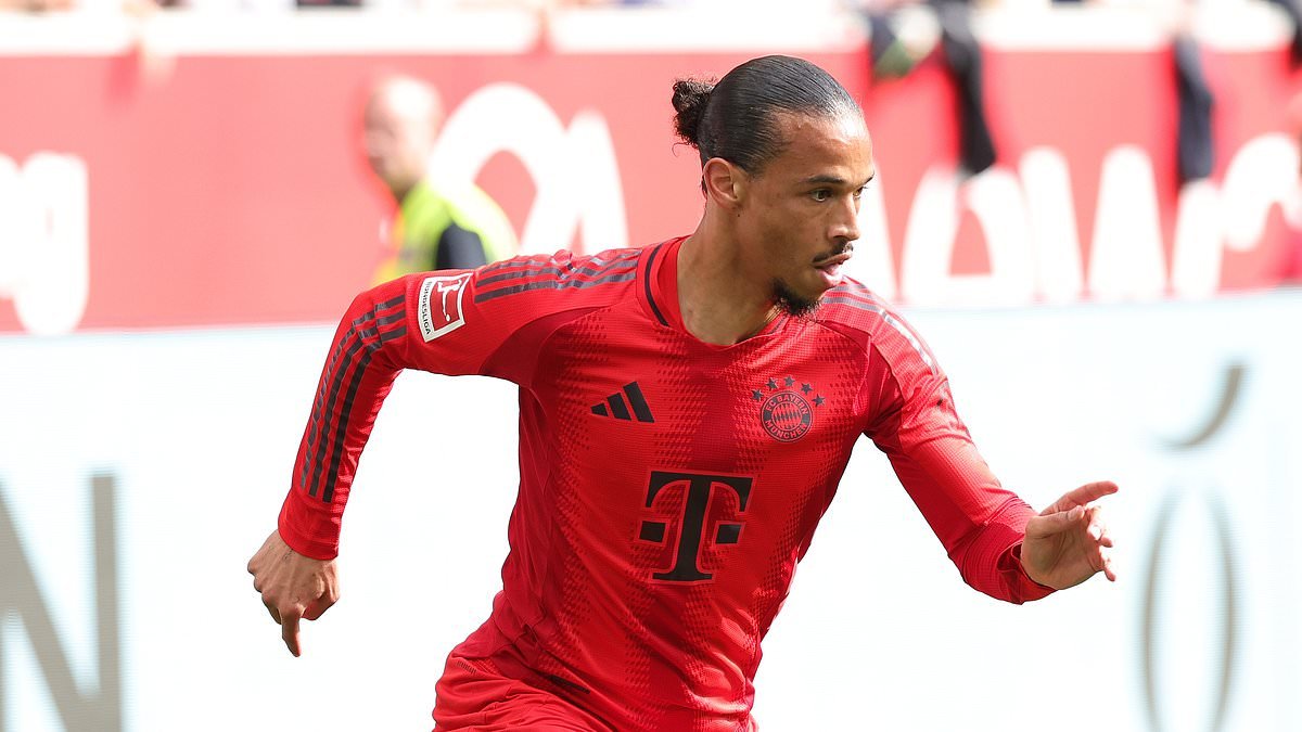 Leroy Sane en balance entre Premier League et Bayern Munich