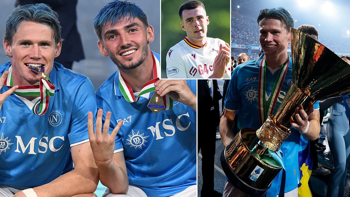 Les talents écossais brillent en Serie A - Ferguson- McTominay- Gilmour