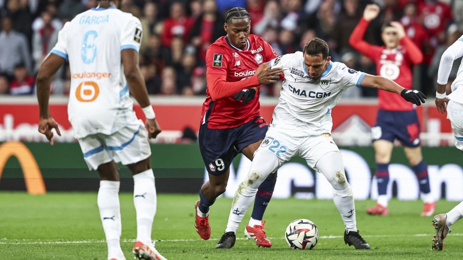 Ligue 1 - Lille et l’OM se neutralisent- l’OM reprend la 2e place