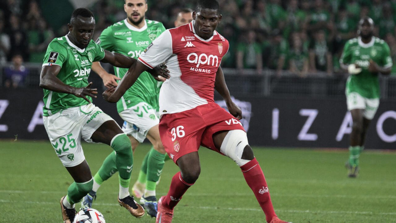 Ligue 1 - Monaco s-impose à Saint-Etienne et grimpe sur le podium