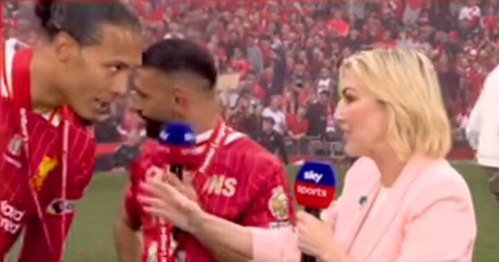 Liverpool célèbre sa victoire en Premier League à Anfield