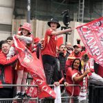 Liverpool célèbre son titre de Premier League à Liverpool