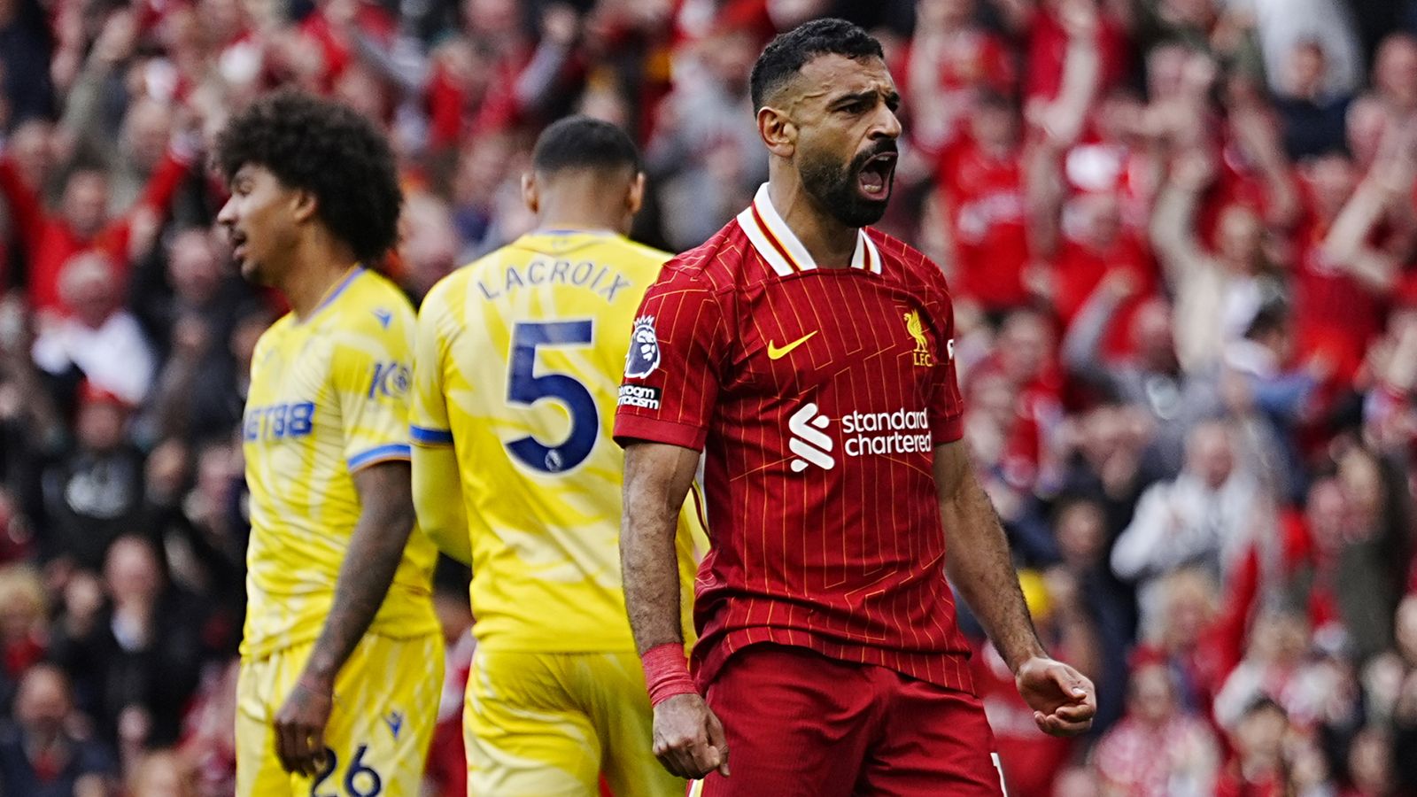 Liverpool et Crystal Palace - Match nul et record de Salah