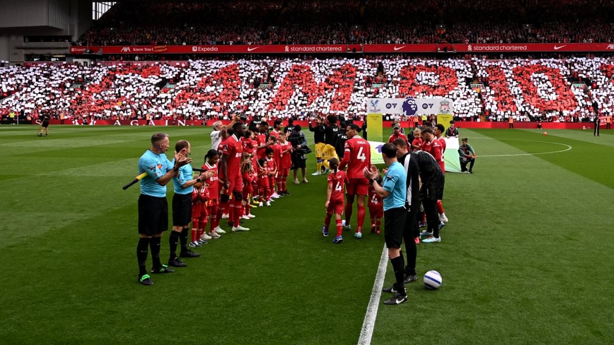 Liverpool et Crystal Palace s-honorent mutuellement à Anfield