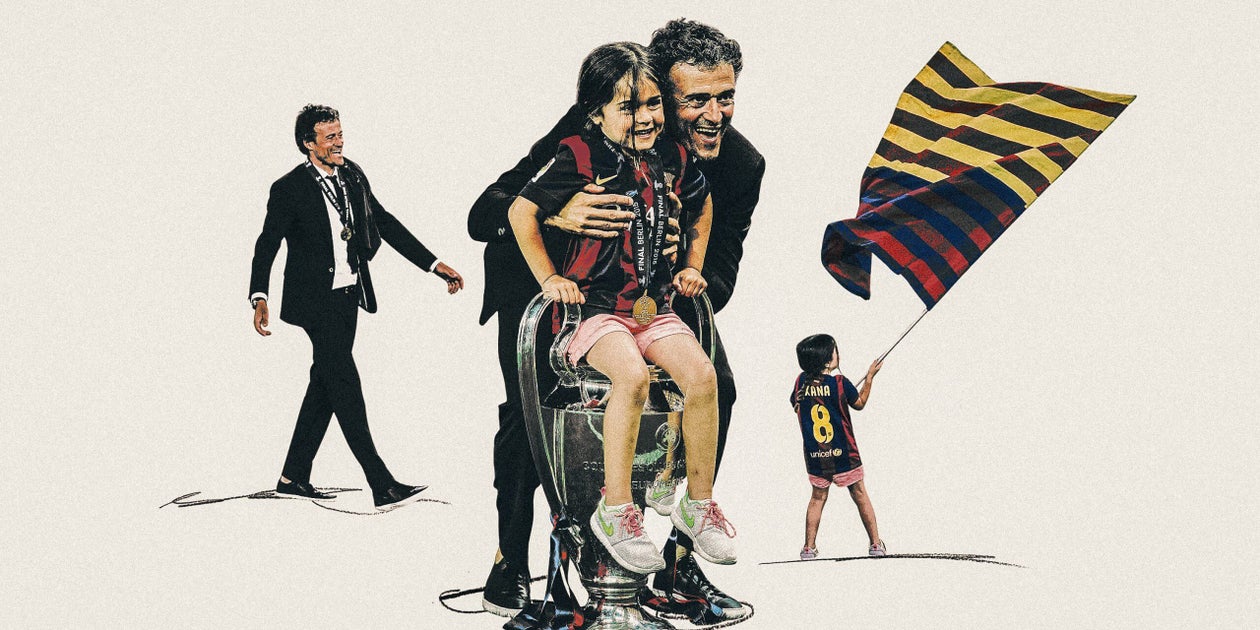 Luis Enrique et Xana - un hommage inspirant et poignant