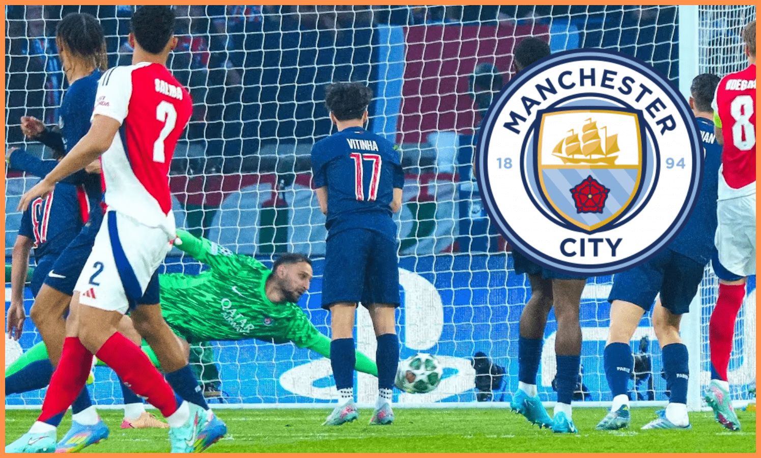 Man City vise Donnarumma pour remplacer Ederson cet été