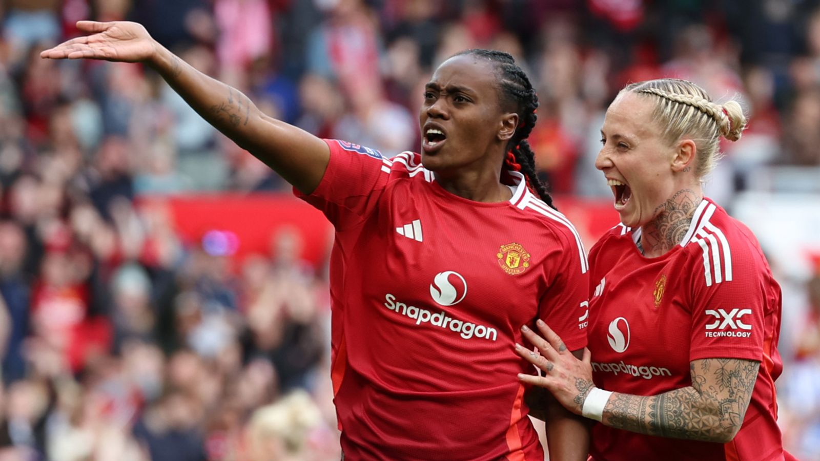 Man Utd Women 2-2 Man City Women - Ligue des Champions assurée