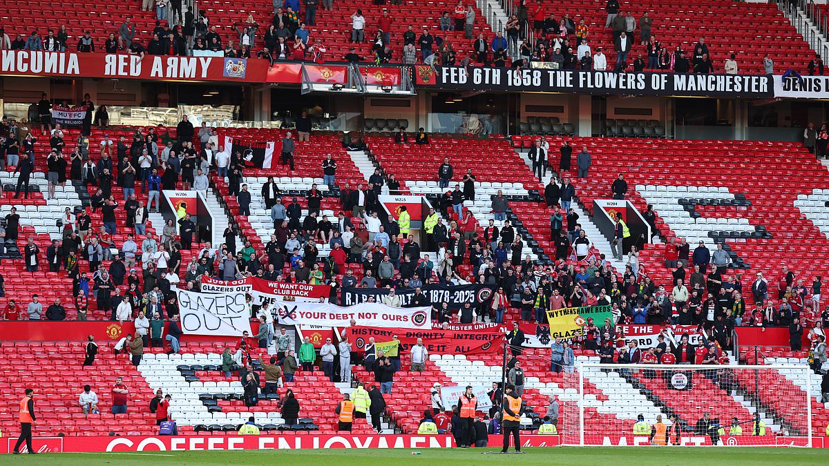 Manchester United - Les fans protestent contre les Glazers après le derby