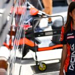 Mathilde Poncharal - femme dans le paddock MotoGP français