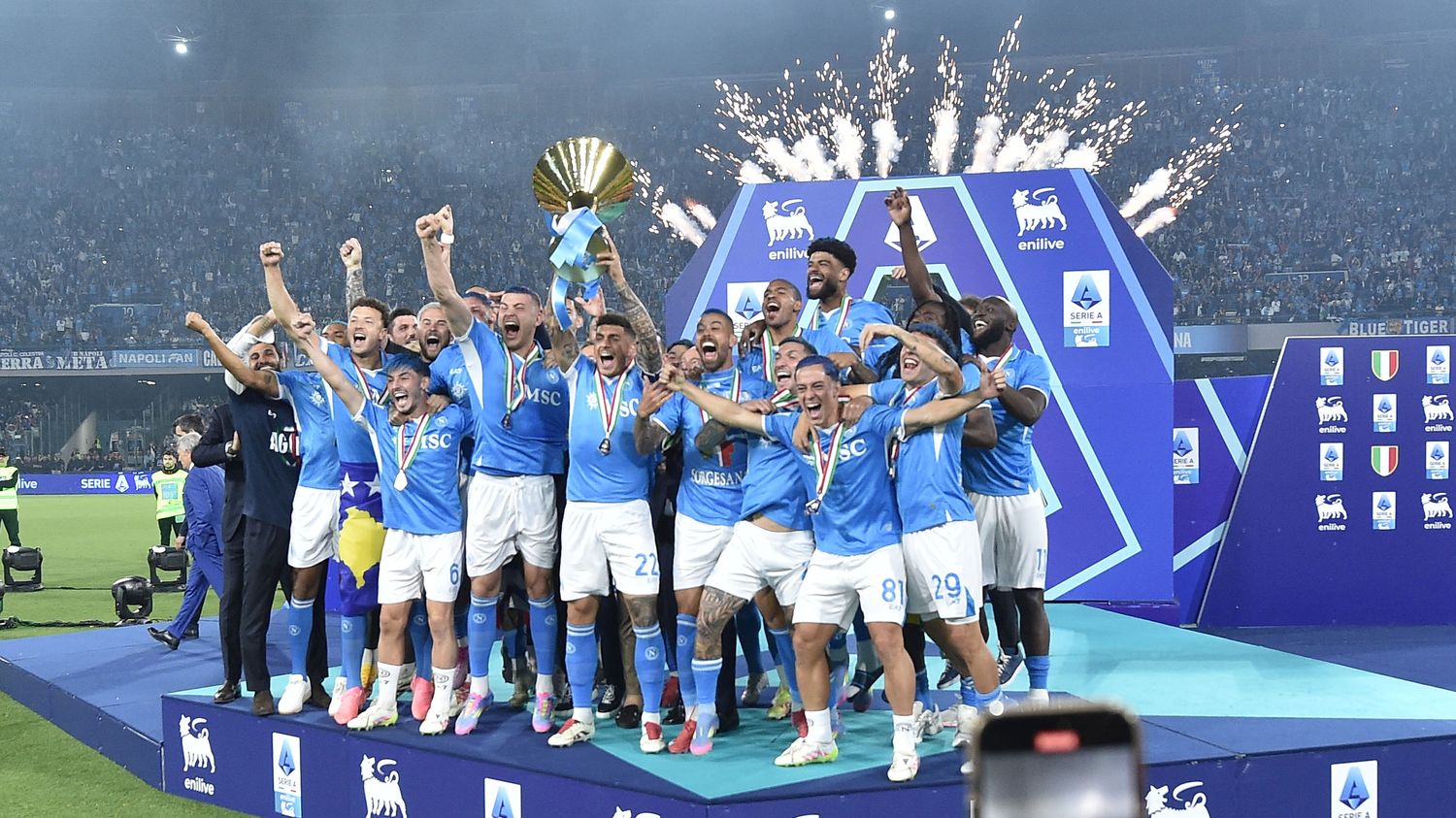 Napoli champion d-Italie - Quatrième titre inespéré en Serie A