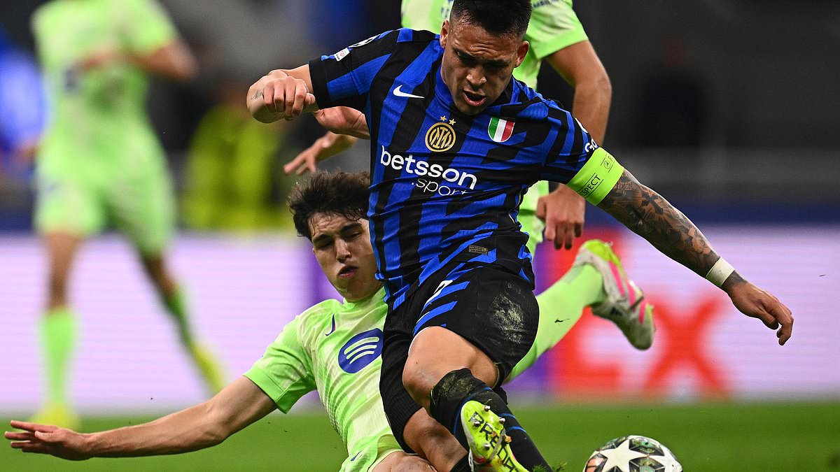 Penalty controversé pour l-Inter - colère du Barça en C1