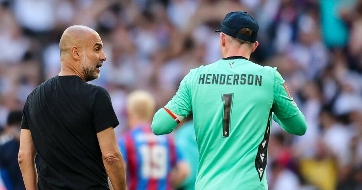 Pep Guardiola critiqué après son altercation avec Dean Henderson en finale FA Cup