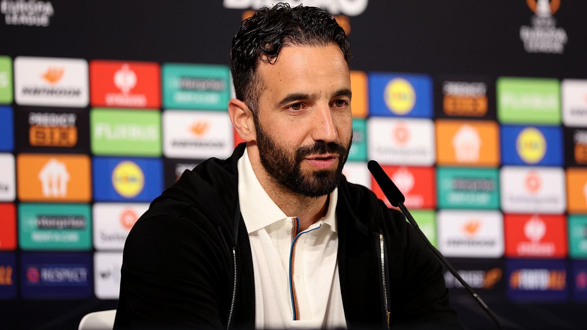 Ruben Amorim minimise la victoire en Europa League avant la finale