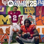 Ryan Williams et Jeremiah Smith en couverture de EA Sports CFB 26