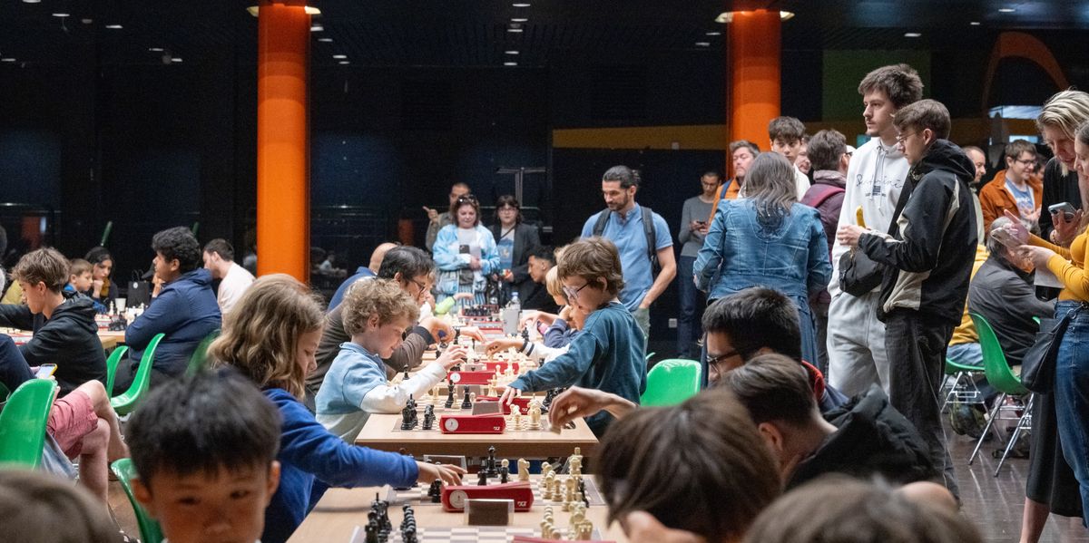 Tournoi d-échecs à Genève - un sport de patience pour tous