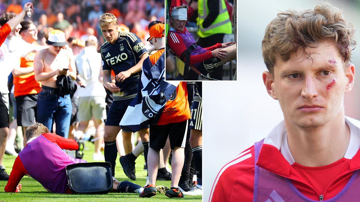 Violences au Tannadice - un tournant pour le football écossais