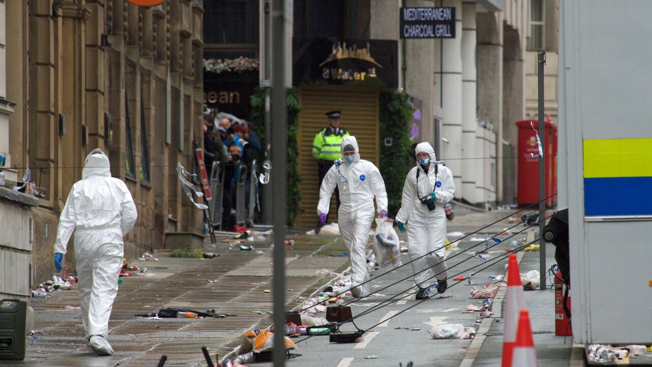 Voiture bélier à Liverpool - incident lors de la parade du club