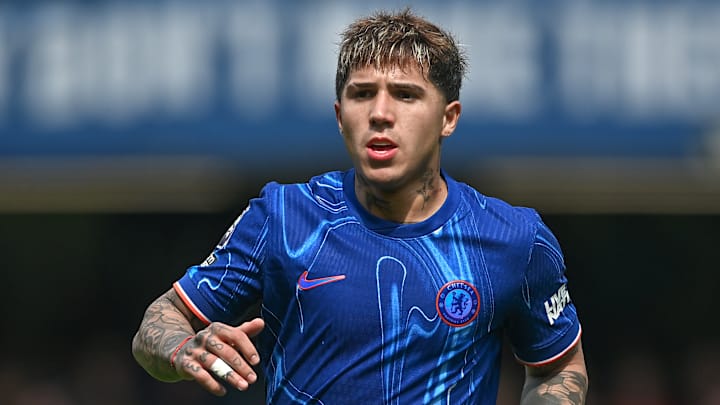 Enzo Fernandez sous les couleurs de Chelsea