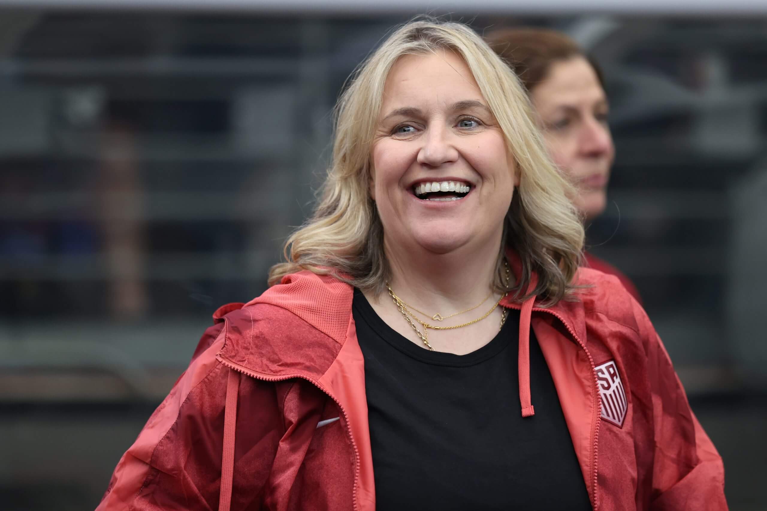 Michele Kang et Emma Hayes lors d’une rencontre