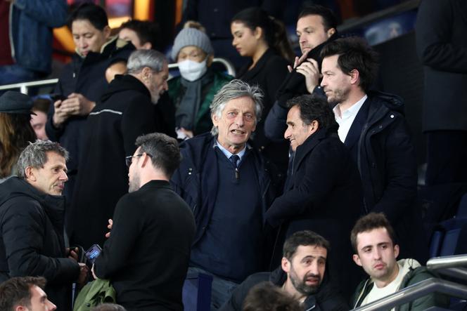 Nicolas de Tavernost lors d'un match PSG-OM au Parc des Princes
