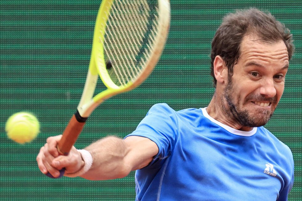 Richard Gasquet au 2e tour du Masters 1000 de Monte-Carlo contre Daniel Altmaier, 9 avril 2025