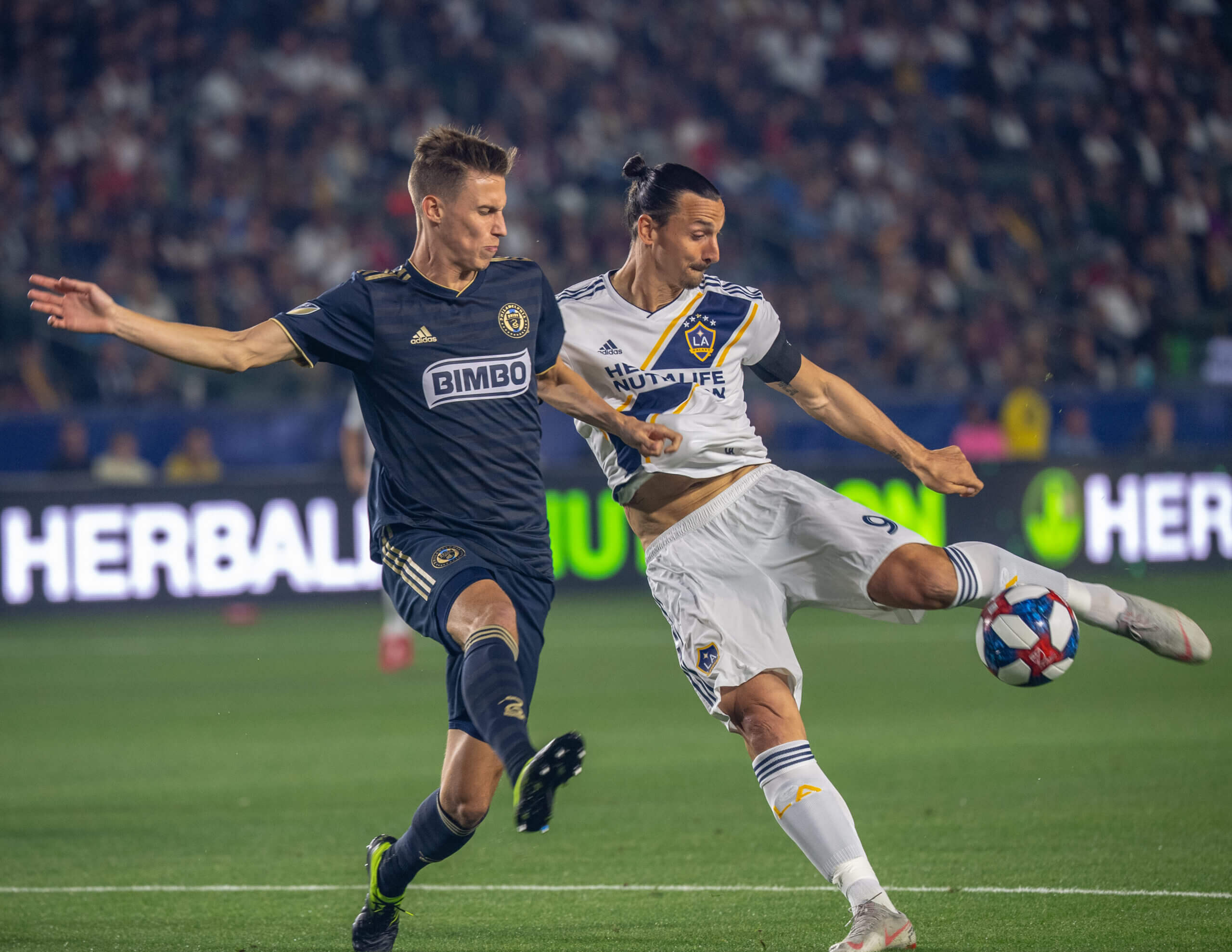 Zlatan Ibrahimovic sous le maillot du LA Galaxy