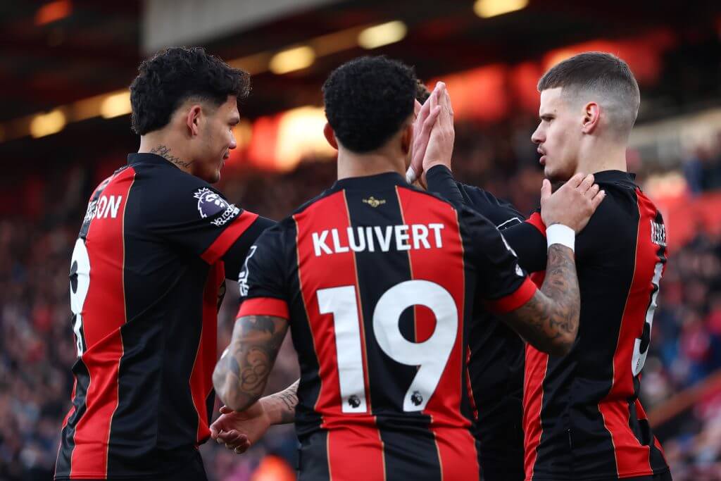 Bournemouth football club during a match