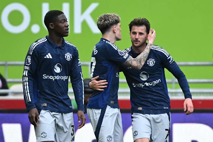 Celebration de Mason Mount