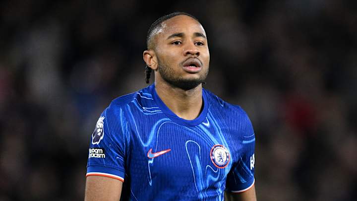 Christopher Nkunku lors d'un match sous les couleurs de Chelsea