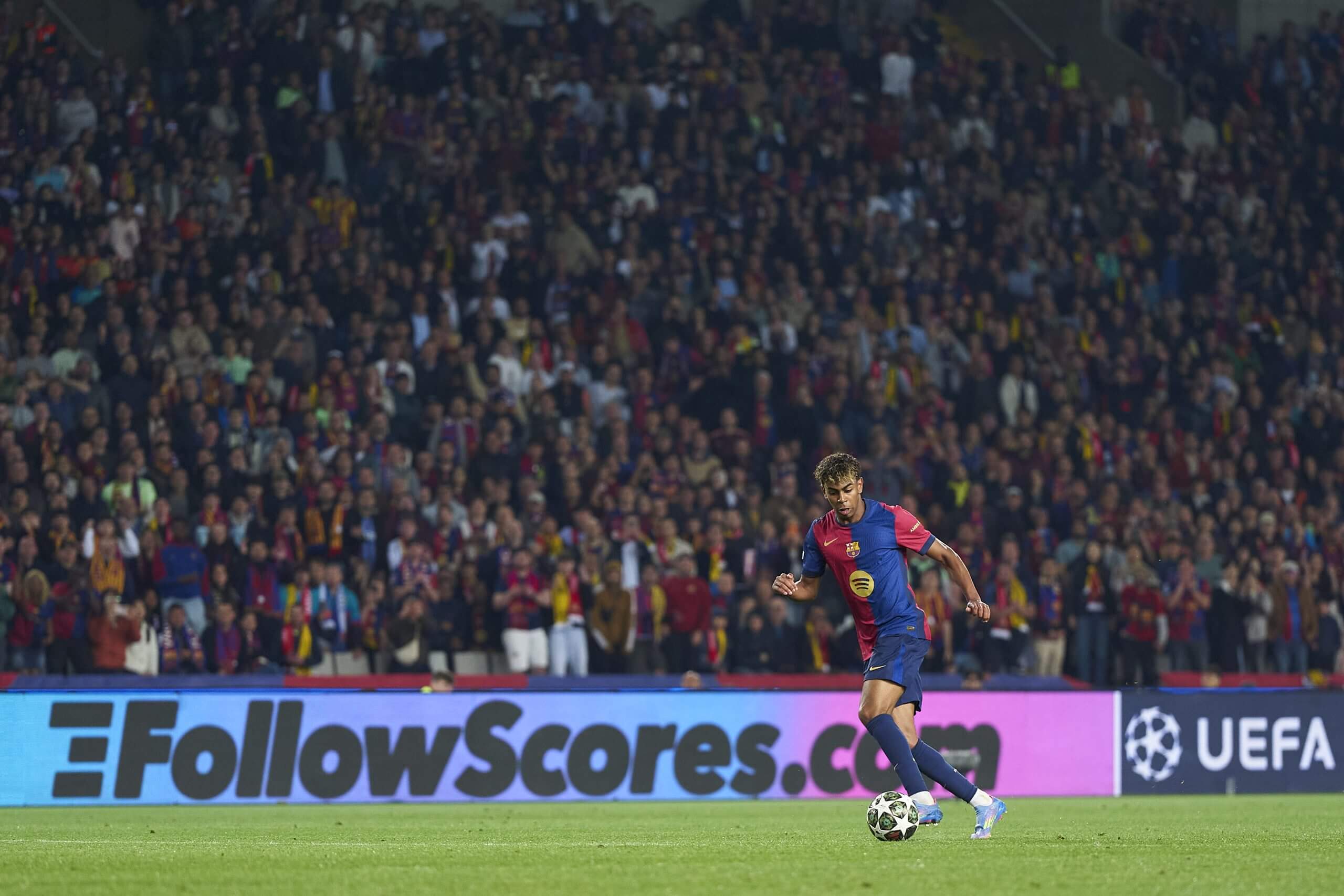 Lamine Yamal sous les couleurs du FC Barcelone