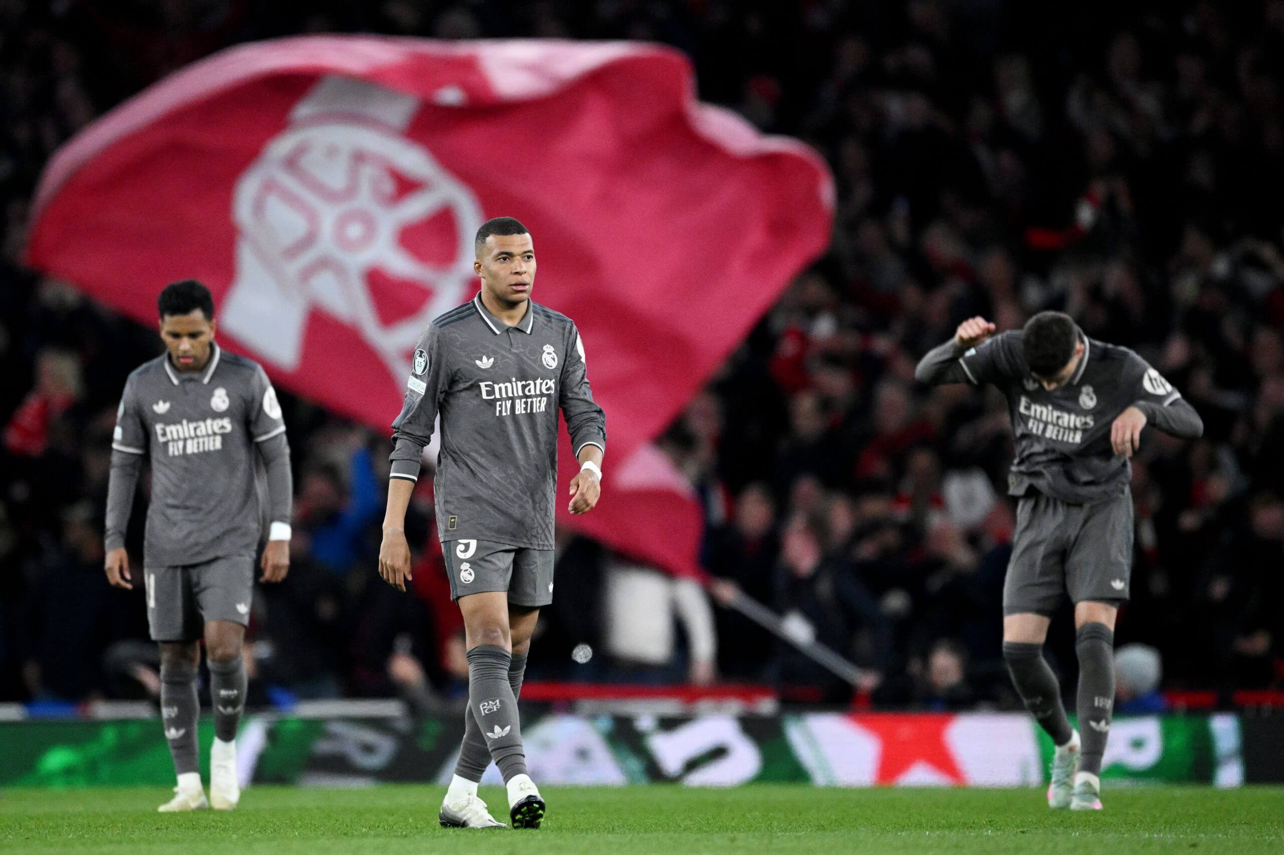 Kylian Mbappé sous le maillot du Real Madrid