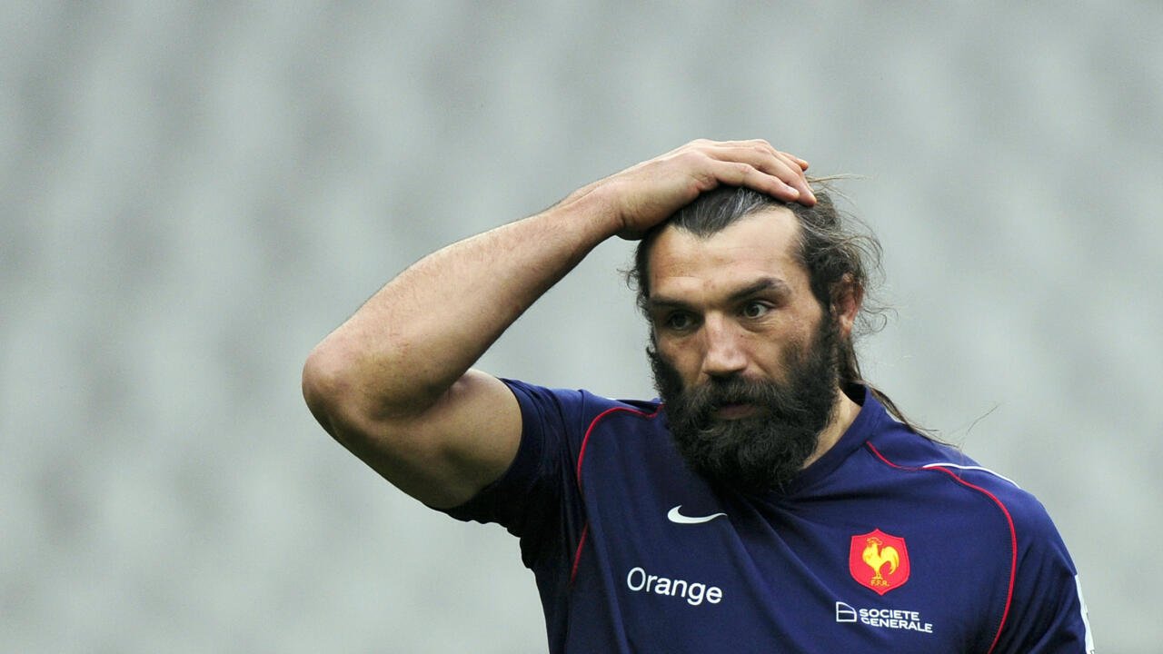 Sébastien Chabal lors d'un match de rugby