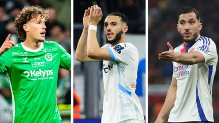 Lucas Stassin (Saint-Etienne), Amine Gouiri (Marseille) et Rayan Cherki (Lyon) vont animer la fin de saison de Ligue 1 avec leurs clubs.