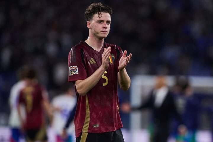 Maxim De Cuyper en action avec la Belgique