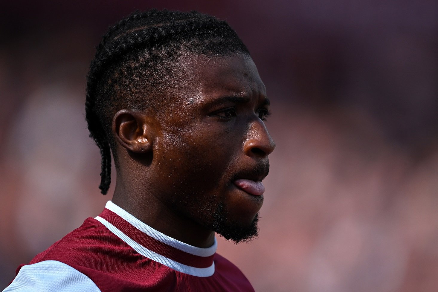 Mohamed Kudus en action avec West Ham United