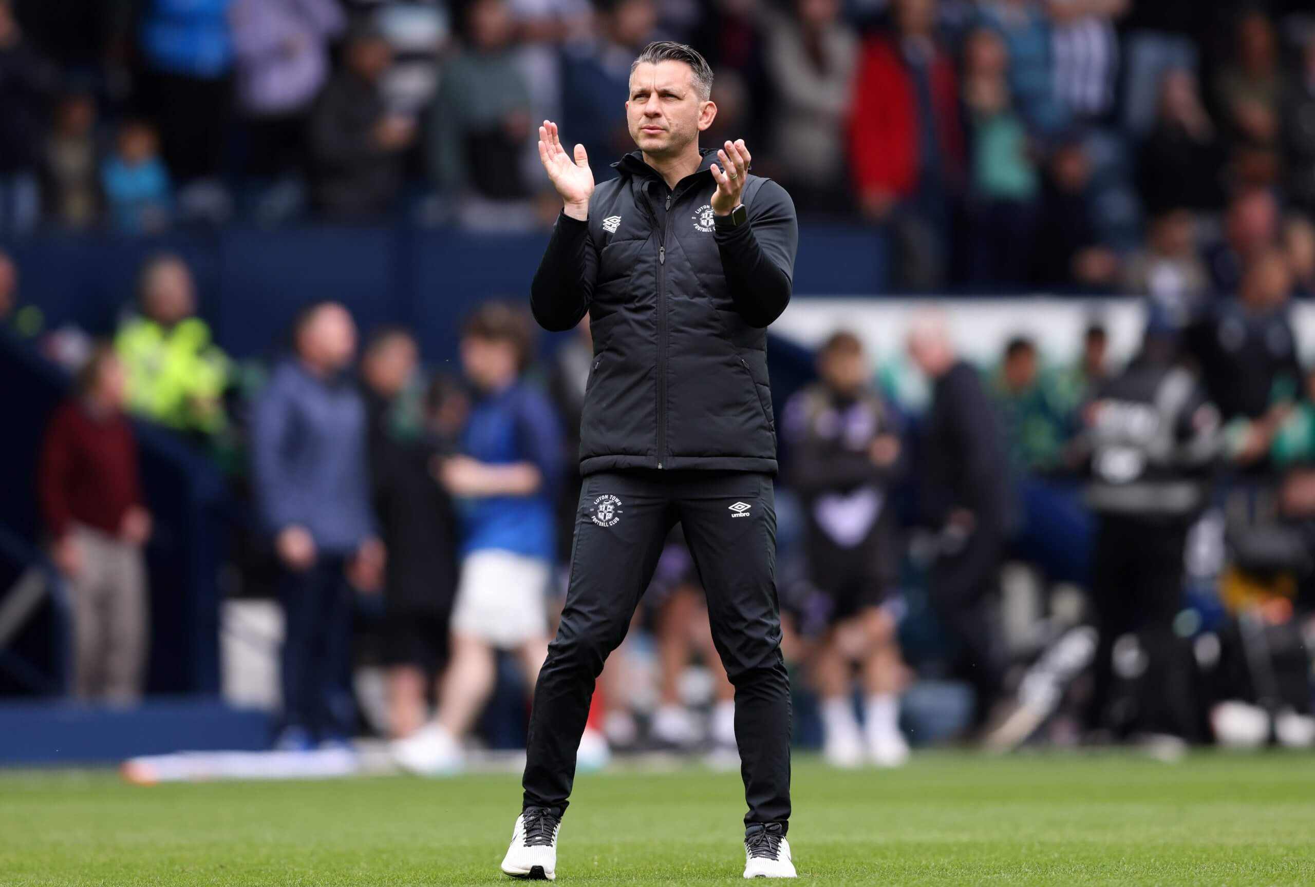 Vue du stade Kenilworth Road, domicile de Luton Town