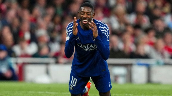 Ousmane Dembélé blessé