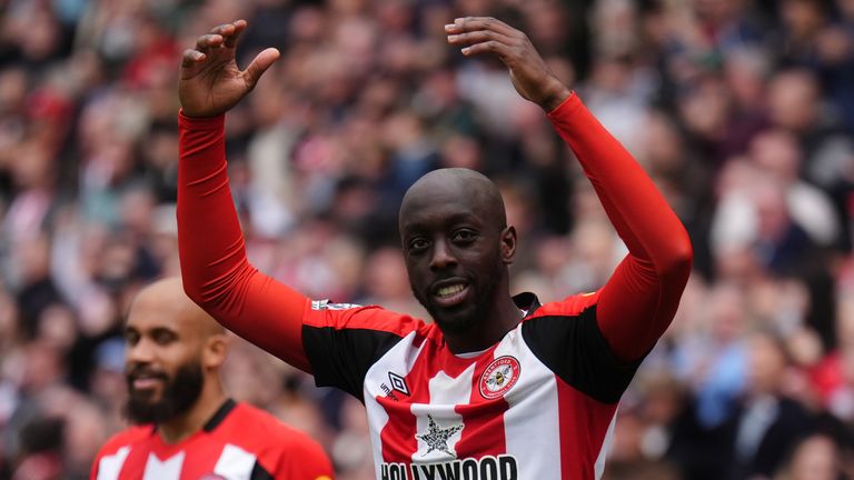 Yoane Wissa, buteur en Premier League pour Brentford