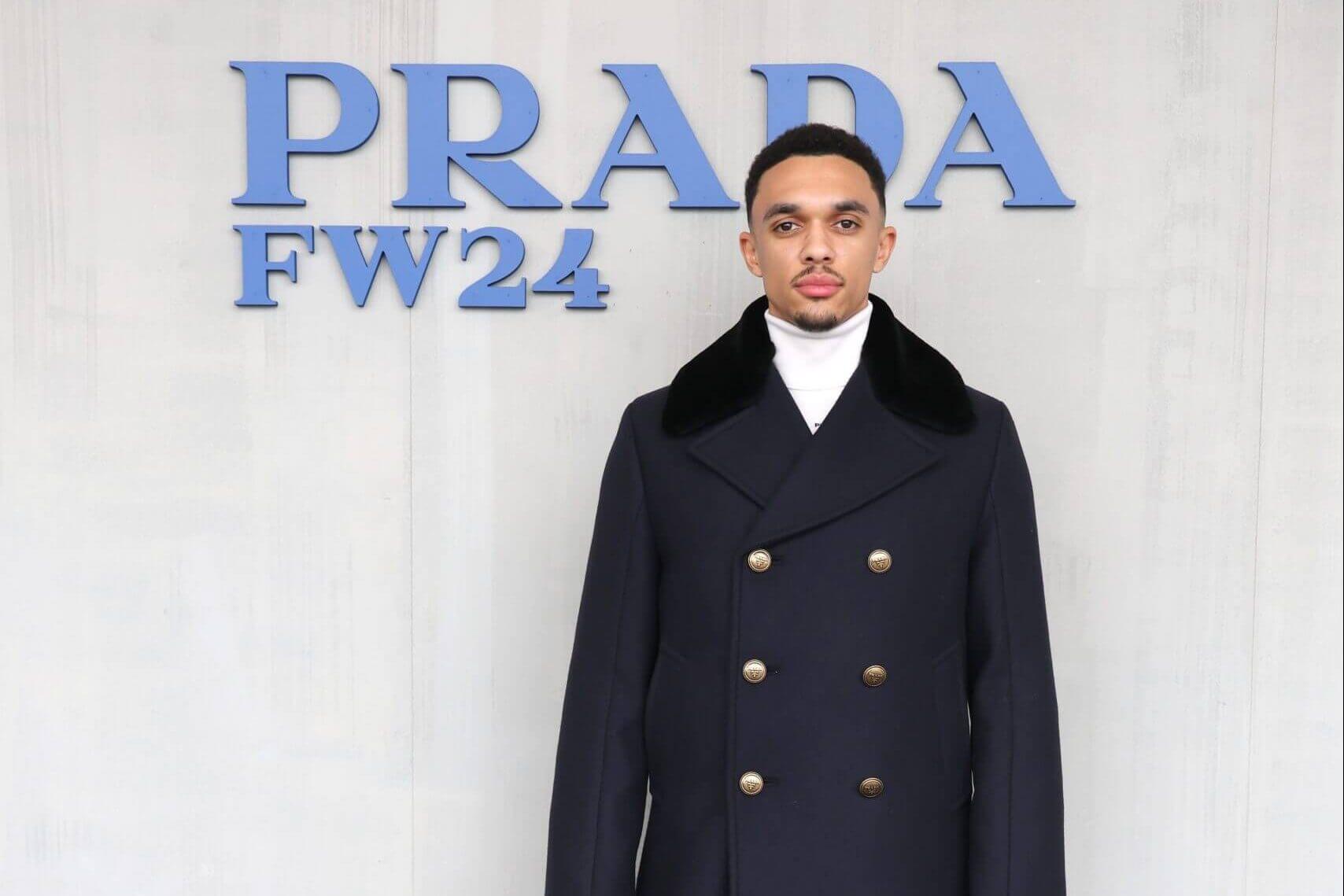 Alexander-Arnold lors du défilé Prada Automne/Hiver 2024